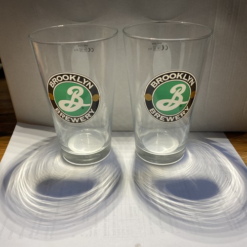 Brooklyn brewery pint - pint, glasses