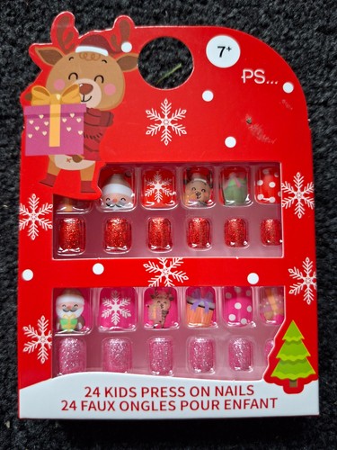 Chrismas nail press - nail, on