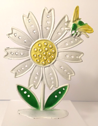 Metal pierced earring holder - metal,
