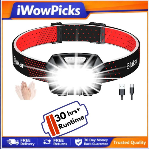 Head torch rechargeable led - torch,