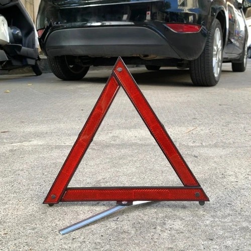 Large warning car triangle - large,