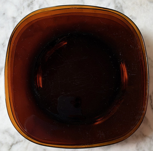 France vereco brown pressed - france,
