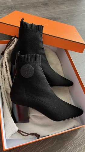 Hermes ankle boots black - hermes,