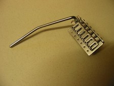 Strat style Trem Bridge with custom fit Schaller trem Arm (Zero Play.!)