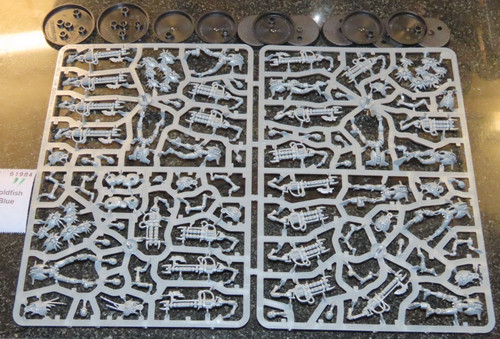 Necron warriors x10 scarab - necron,