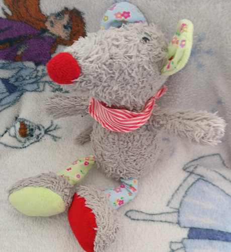 Wilberry grey mouse floral - grey,