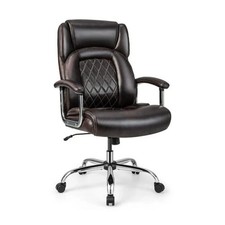 Costway Leather Office Chair