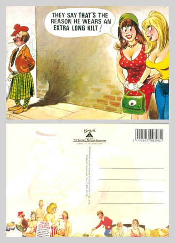 Postcard bamforth saucy - bamforth,