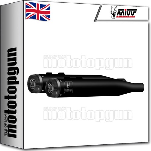 Mivv exhaust steel black 1 - steel, hr-1