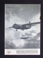 Original 1944 Advert Airspeed
