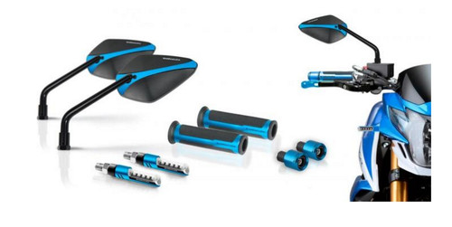 Barracuda kit blue mirrors - barracuda,