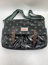 Cath Kidston Black And Green Waterproof Crossbody Bag, Excellent Condition