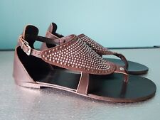 CUOIO Designer Italian Leather Ladies Sandals Size 5 UK/38 EU. NEW, no box