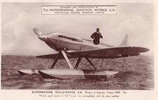 WINNER OF THE SCHNEIDER TROPHY