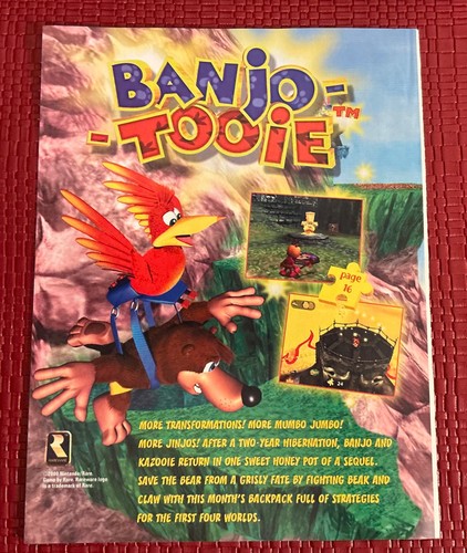 Banjo tooie nintendo print - tooie,