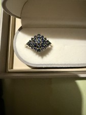 9ct Gold Vintage Sapphire Ring