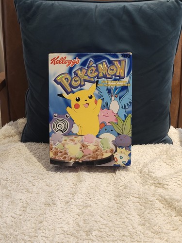 Pokémon cereal kellogs box - pokémon,