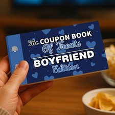 Boyfriend Coupon Book Romantic