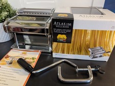 Marcato Classic Atlas Wellness 150 Italian Pasta Maker Lasagne Tagliatelle  New