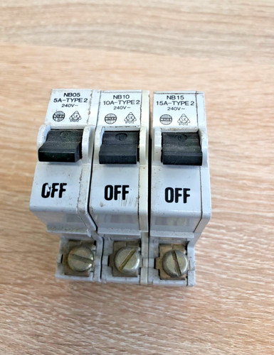 Wylex mcbs circuit - nb, breakers