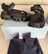 Authentic Black Prada Cloudbust Thunder Sandals Calzature Donna 38.5