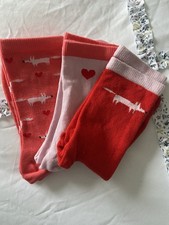 Scion mr fox ladies socks x3 brand new