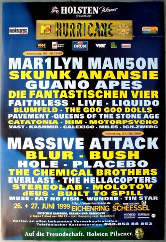 Hurricane 1999 in concert - hurricane,