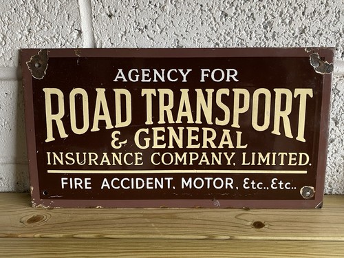 Vintage agency for road - agency,