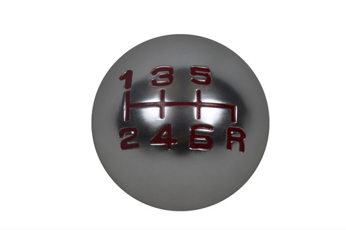 Silver round gear - round, 6