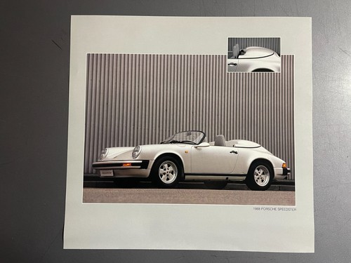 1988 porsche 911 speedster - porsche,