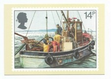1981 :PHQ :Set 55: Fishing - Lobster:Hauling  x2 seine net & side trawl: Cockles