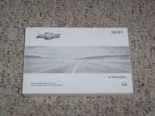 2011 Chevy Cruze Owner Operator Manual User Guide 1LT 2LT LTZ ECO LS xo
