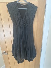 Phase Eight parachute Dress Black Size 16