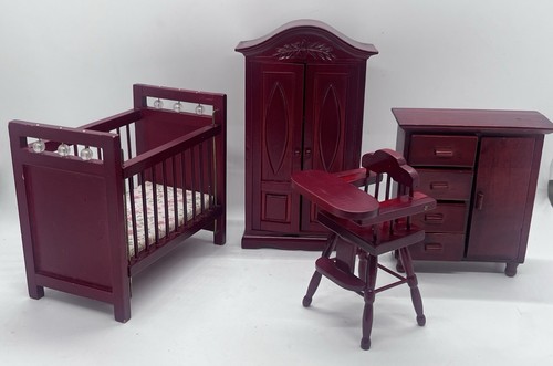 Dolls house furniture nursery