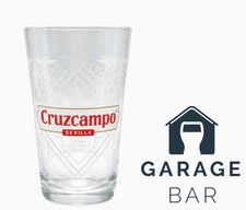 Single Cruzcampo Beer Glass