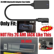 Bluetooth Adapter Aux Cable For Audi with  3G AMI  MMI Jack A3 A4,A6 Q3 Q5 2010+