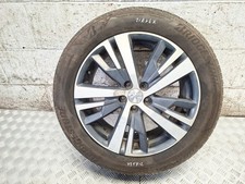 PEUGEOT 3008 P84 18" INCH ALLOY WHEEL WITH TYRE 225/55/R18 9809687377 5.15MM