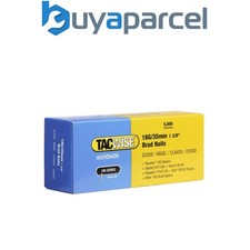 Tacwise 0399 18G 35mm Brad Nails Galvanised 5000 Pack - 181ELS DGN50V Ranger