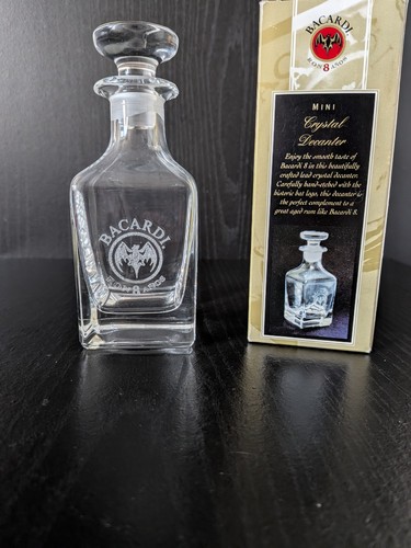 Vintage bacardi ron anos - vintage,