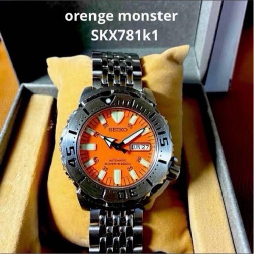 Seiko orange monster - seiko, automatic