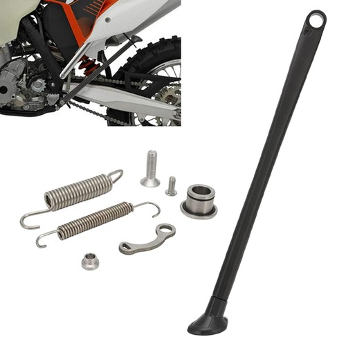 Motorcycle kick stand side - kick,