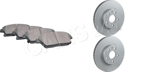 Brake disc pad - set, front