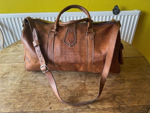 Genuine vintage retro leather - genuine,