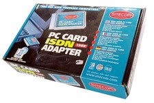 Sitecom PC Card ISDN adapter 128K with cable and software on 2 disks