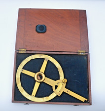 A Large 8in Brass Single Arm