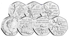 2019 Isle of Man Peter Pan 50p