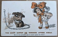 Fred Spurgin Comic Cute Girl &