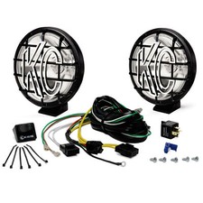 KC HiLiTES Motorsport Pair Of 5 Inch 100W Apollo Pro Halogen Spot Lights