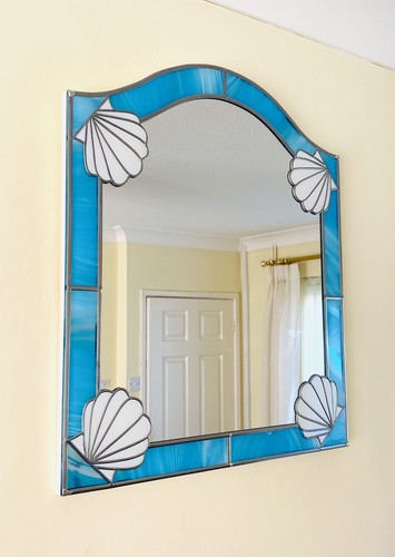 Art deco mirror sea - mirror,