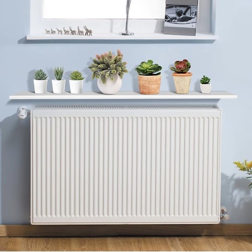 White radiator shelf 90cm - shelf, no